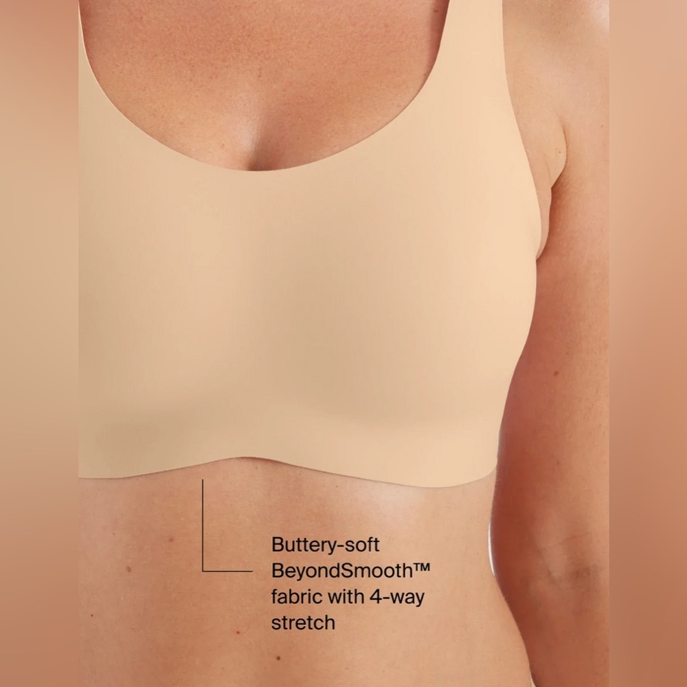 KNIX Luxift Pullover Bralette Bra Nude tan size XXL+